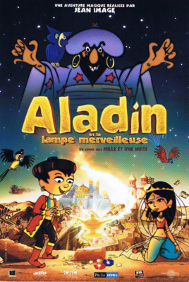 Aladin et la lampe merveilleuse - Poster - Ressortie France Aladin et la lampe merveilleuse - Poster - Ressortie France