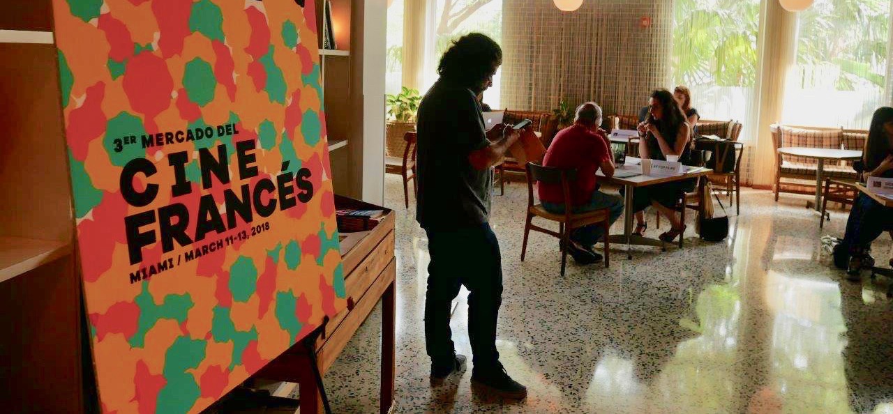 &Agrave; propos des vendeurs fran&ccedil;ais, au Mercado del Cine Franc&eacute;s de Miami