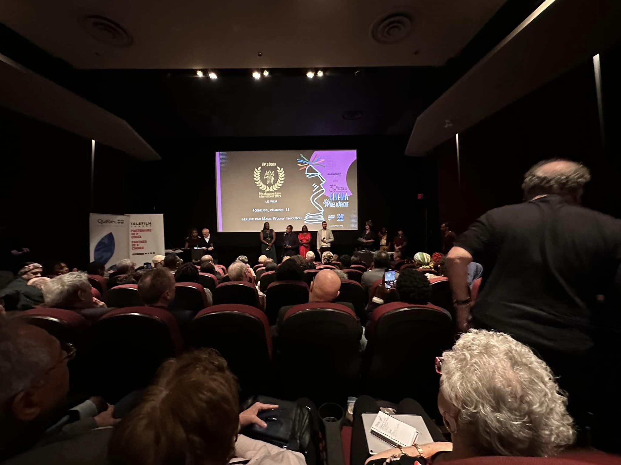 La directora de documentales Caroline Thirion ha presentado su documental en el Festival Vues d'Afrique de Montreal La directora de documentales Caroline Thirion ha presentado su documental en el Festival Vues d'Afrique de Montreal