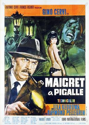 Maigret in Pigalle - Poster - Italy Maigret in Pigalle - Poster - Italy