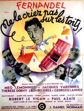 Ne le criez pas sur les toits Ne le criez pas sur les toits