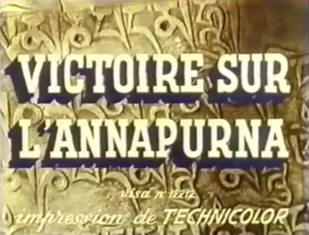 Victoire sur l'Annapurna Victoire sur l'Annapurna
