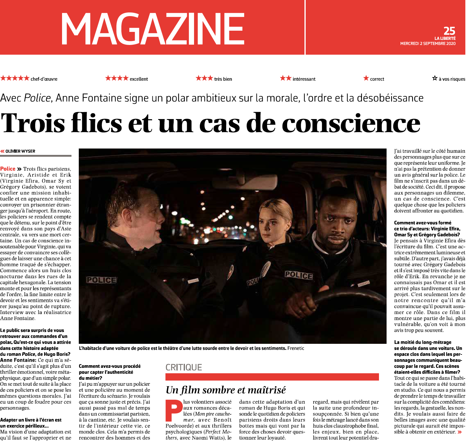 Revue de presse - Septembre 2020 Revue de presse - Septembre 2020
