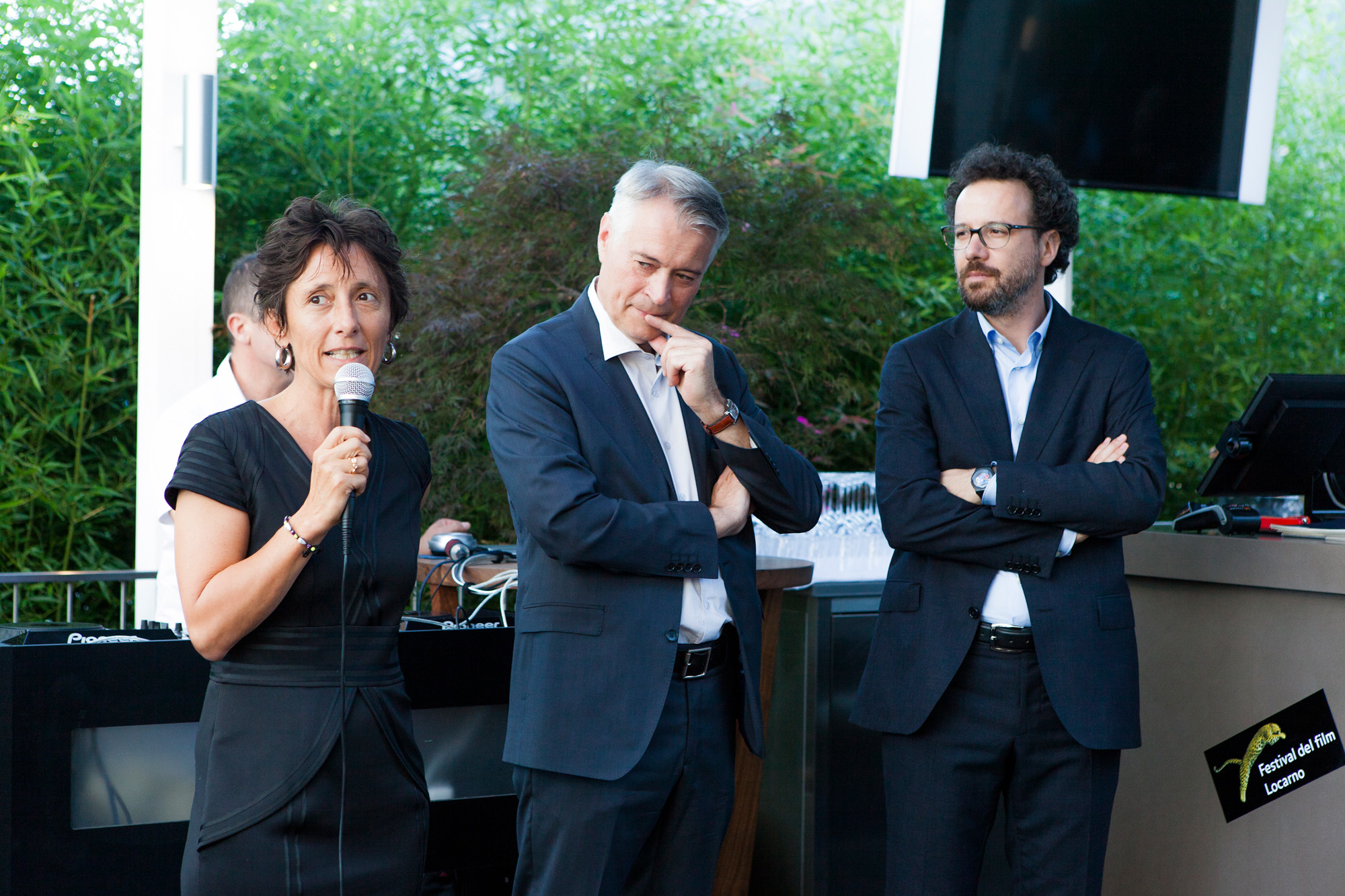 Impresionante delegación francesa en el Festival de Locarno - © Ivana De Maria / UniFrance Impresionante delegación francesa en el Festival de Locarno - © Ivana De Maria / UniFrance