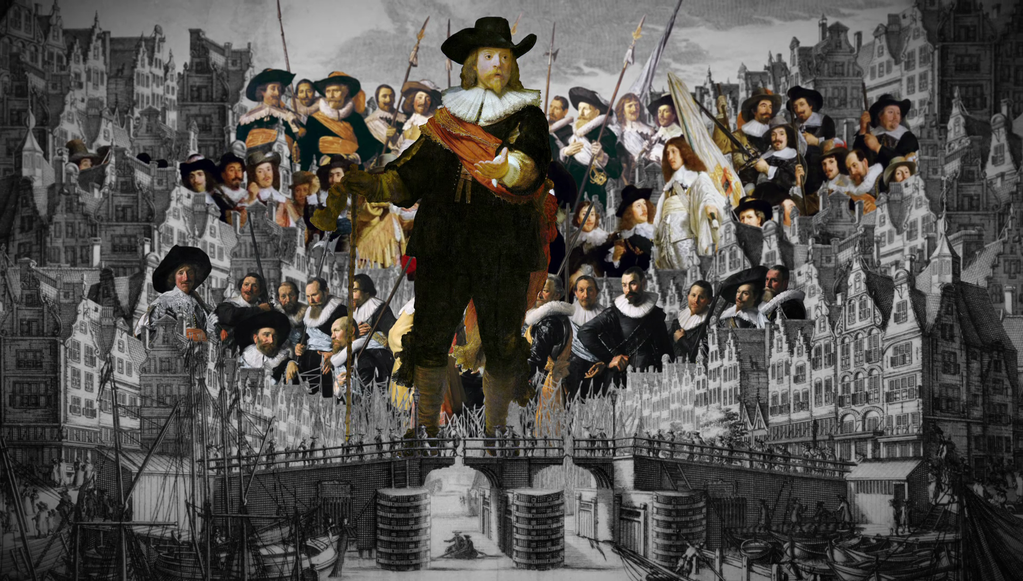 Tableau La Ronde De Nuit De Rembrandt La Ronde de nuit, 1642, Rembrandt van Rijn de Carlos Franklin (2017