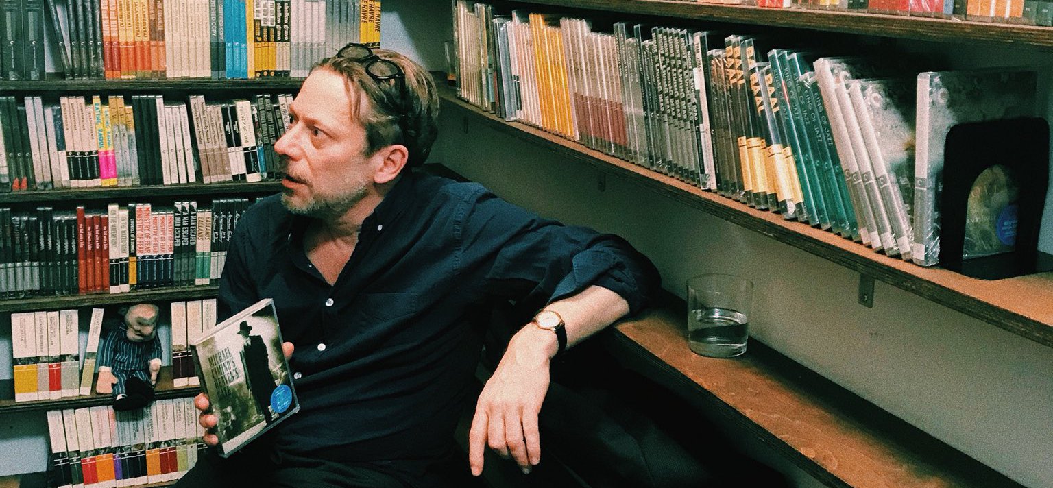 Mathieu Amalric en visite chez Criterion Mathieu Amalric en visite chez Criterion