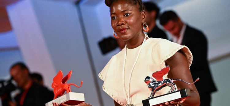Alice Diop receives the Lion of the Future and the Silver Lion at the Venice Film Festival Alice Diop receives the Lion of the Future and the Silver Lion at the Venice Film Festival
