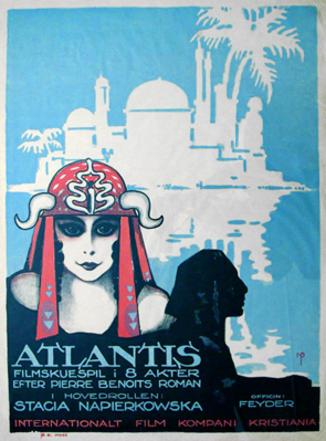 La Atlántida - Poster - Sweden La Atlántida - Poster - Sweden