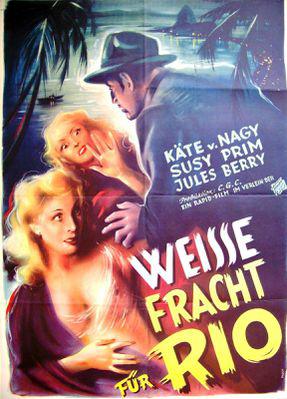 Le Chemin de Rio (Cargaison blanche) - Poster Allemagne Le Chemin de Rio (Cargaison blanche) - Poster Allemagne