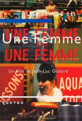 Une femme est une femme - Poster Japon Une femme est une femme - Poster Japon