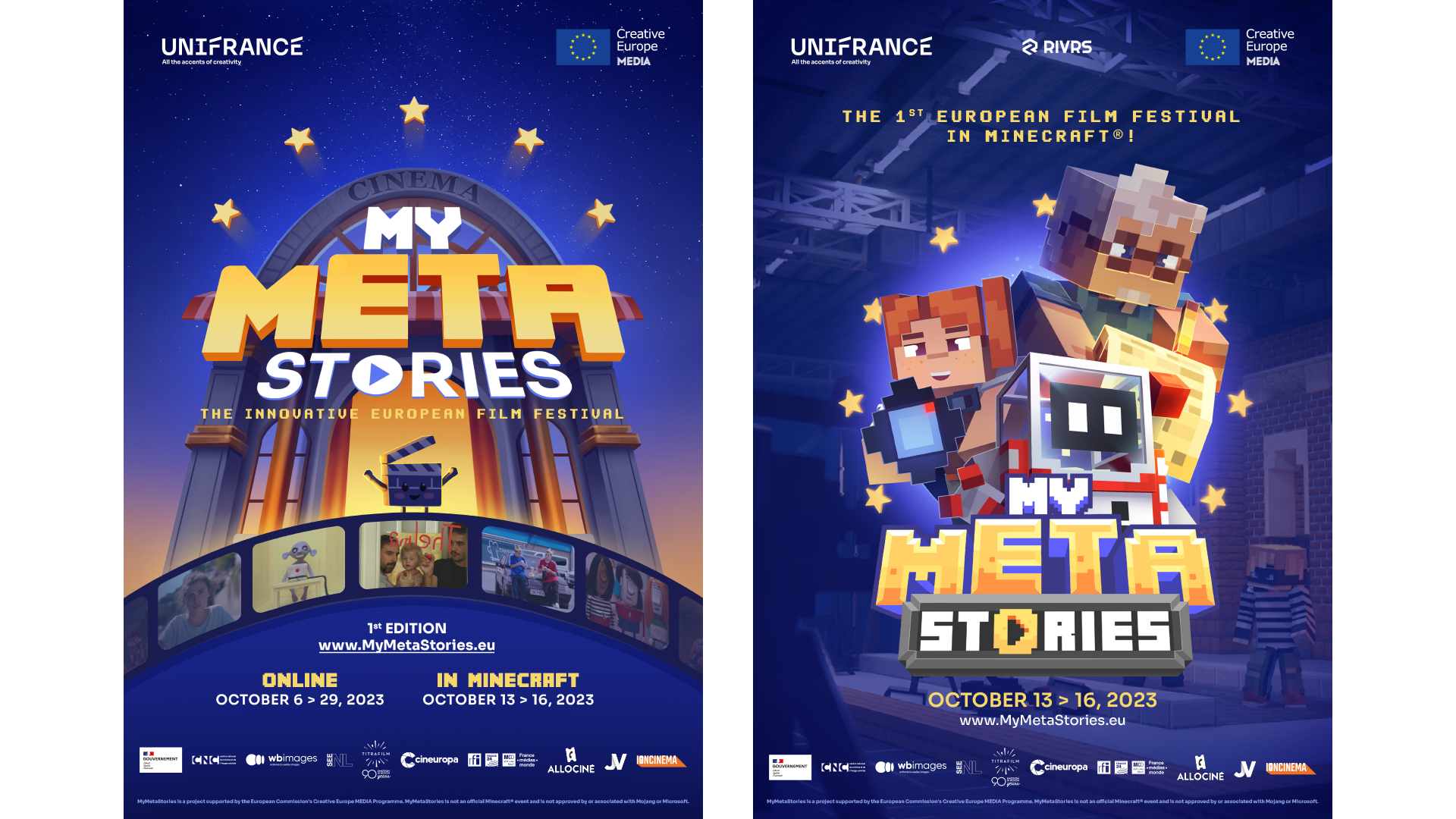 ¡Os presentamos los carteles de la 1.ª edición de MyMetaStories! ¡Os presentamos los carteles de la 1.ª edición de MyMetaStories!