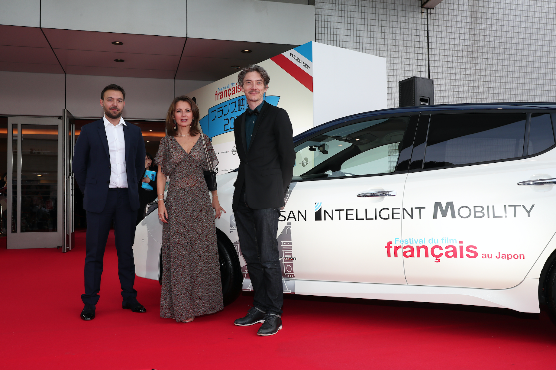 June 21: Opening of the 26th French Film Festival in Japan - Hubert Charuel, Anne-Dauphine Julliand et Swann Arlaud - © Laurent Campus June 21: Opening of the 26th French Film Festival in Japan - Hubert Charuel, Anne-Dauphine Julliand et Swann Arlaud - © Laurent Campus