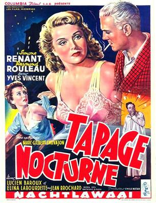 Tapage nocturne - Poster Belgique Tapage nocturne - Poster Belgique