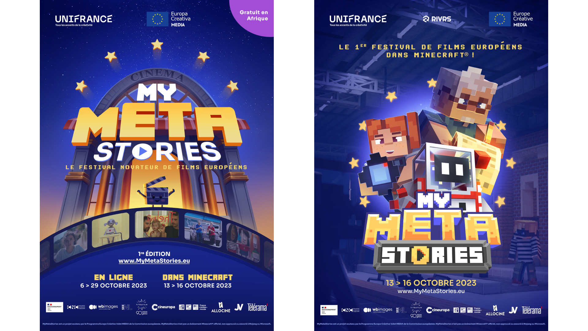 Discover the official posters for the first MyMetaStories edition🎬 Discover the official posters for the first MyMetaStories edition🎬