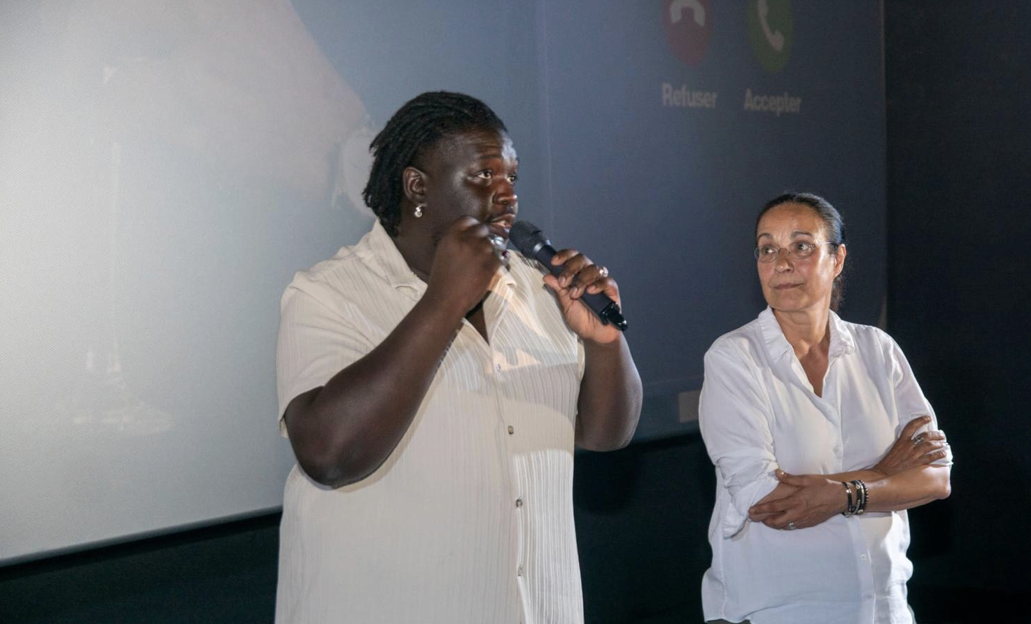 Un exitoso preestreno para 'Le Répondeur' en Dakar Un exitoso preestreno para 'Le Répondeur' en Dakar