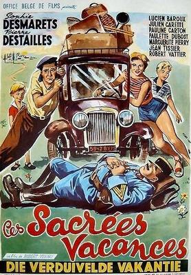 Ces sacrées vacances - Poster Belgique Ces sacrées vacances - Poster Belgique