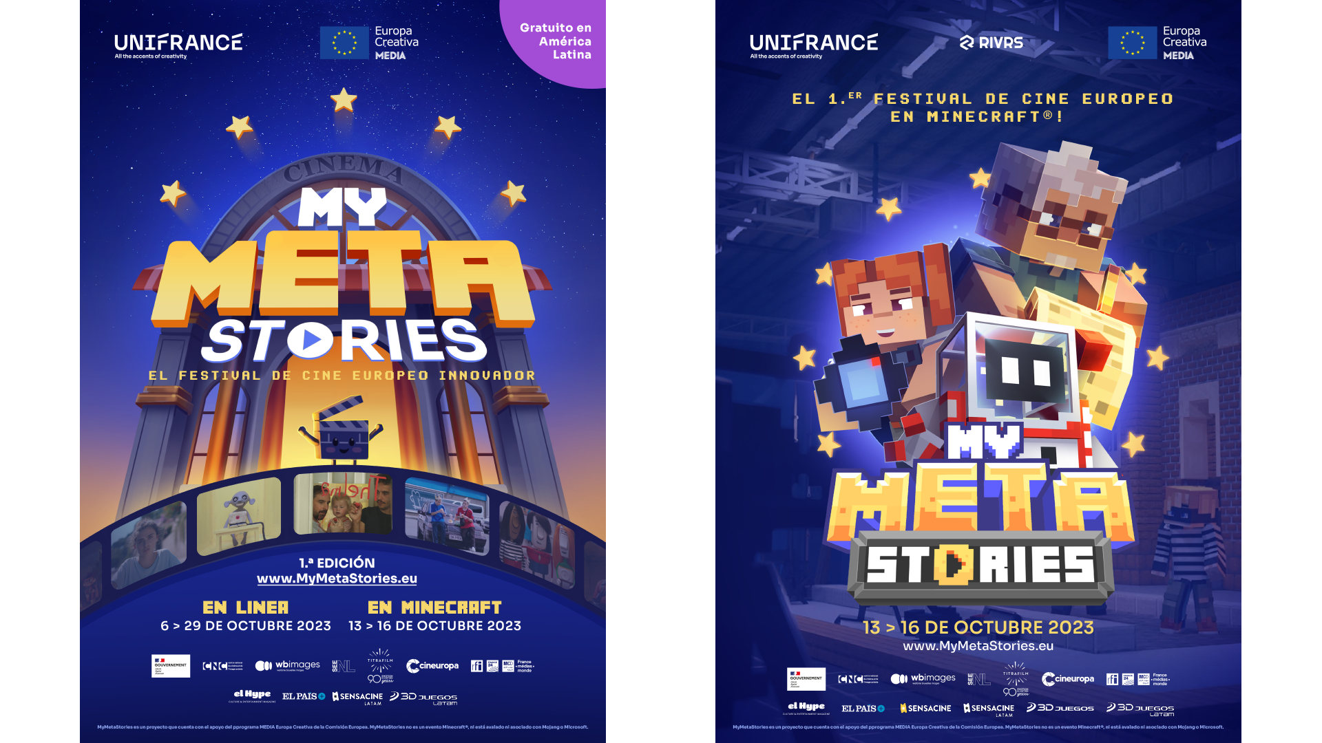 Discover the official posters for the first MyMetaStories edition🎬 Discover the official posters for the first MyMetaStories edition🎬