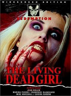 The Living Dead Girl - Jaquette DVD UK The Living Dead Girl - Jaquette DVD UK