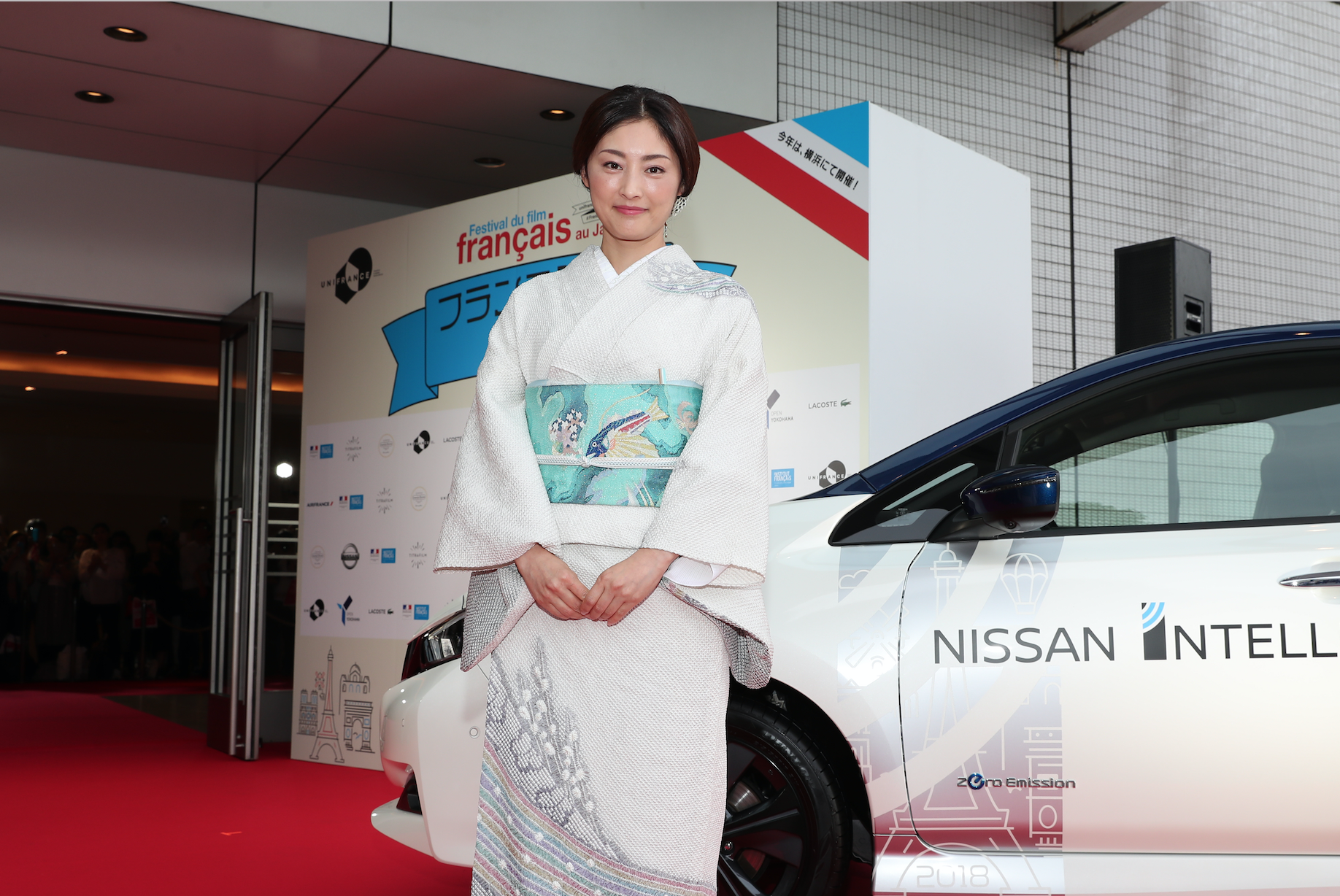 21 juin - Ouverture du 26e Festival du Film Français au Japon - Takako Tokiwa, muse du festival - © Laurent Campus 21 juin - Ouverture du 26e Festival du Film Français au Japon - Takako Tokiwa, muse du festival - © Laurent Campus