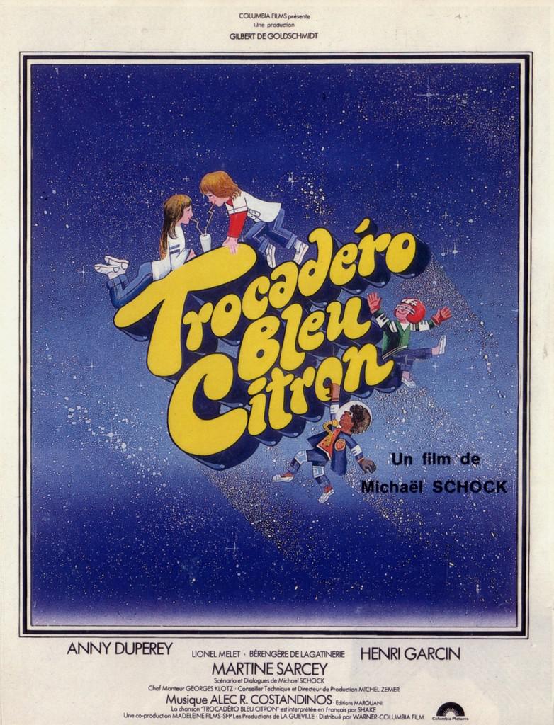 Monopatín azul-limón Monopatín azul-limón