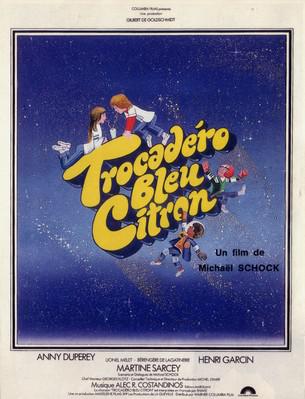 Monopatín azul-limón Monopatín azul-limón