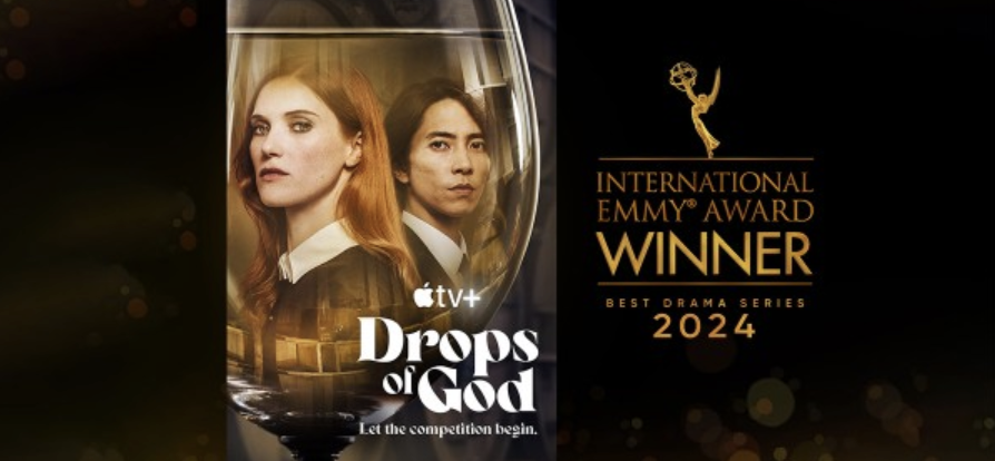'Les Gouttes de Dieu' récompensé aux International Emmy® Awards 'Les Gouttes de Dieu' récompensé aux International Emmy® Awards