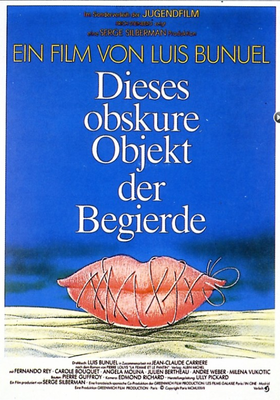 Cet obscur objet du désir - Poster Allemagne Cet obscur objet du désir - Poster Allemagne