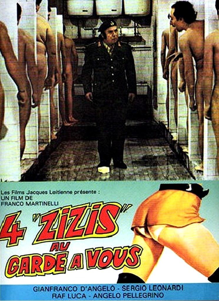 4 zizis au garde à vous 4 zizis au garde à vous