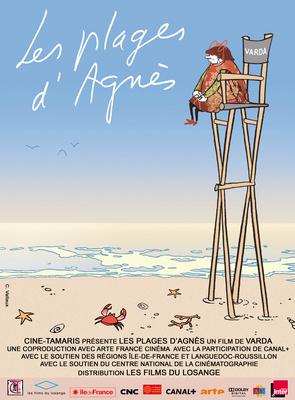 アニエスの浜辺 - Poster - France アニエスの浜辺 - Poster - France
