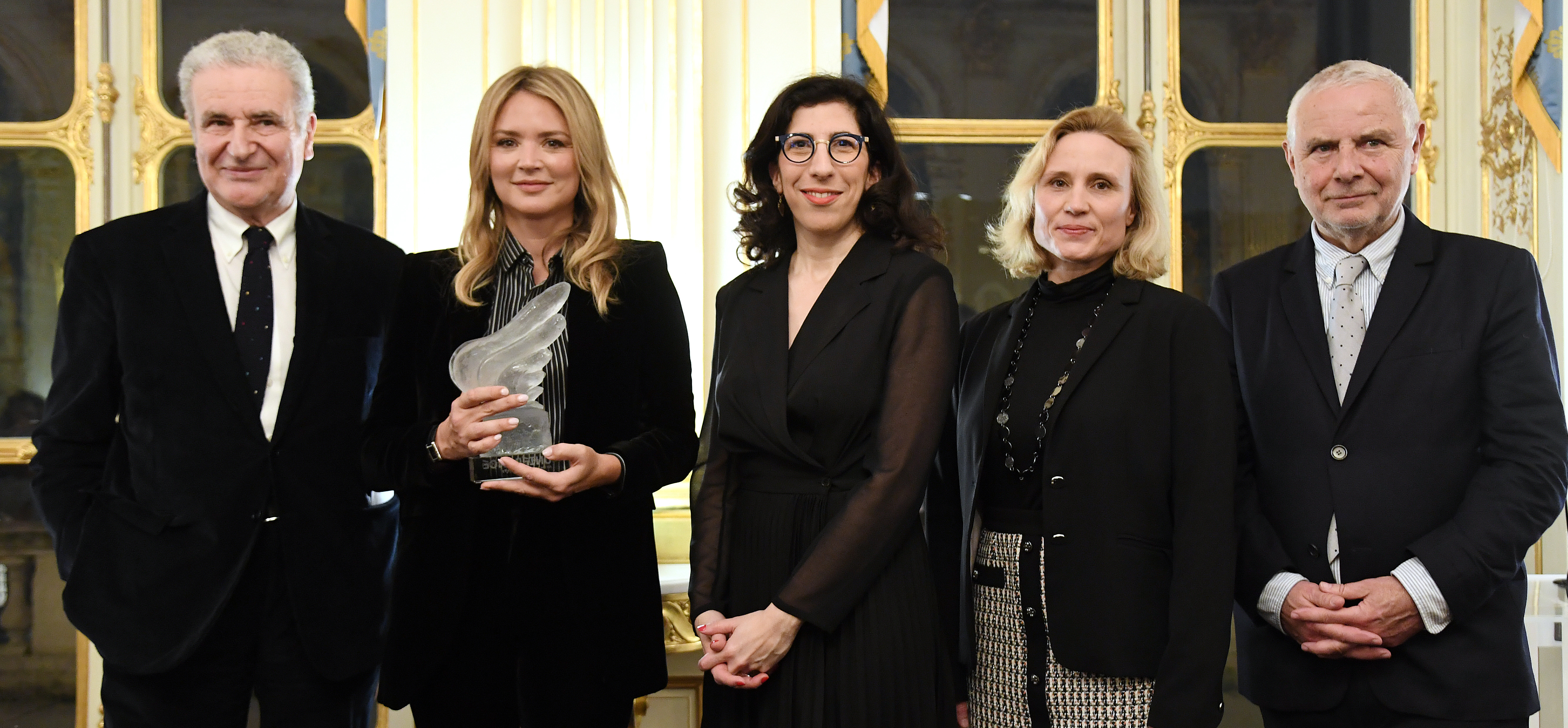 Virginie Efira receives a French Cinema Award from Unifrance Virginie Efira receives a French Cinema Award from Unifrance