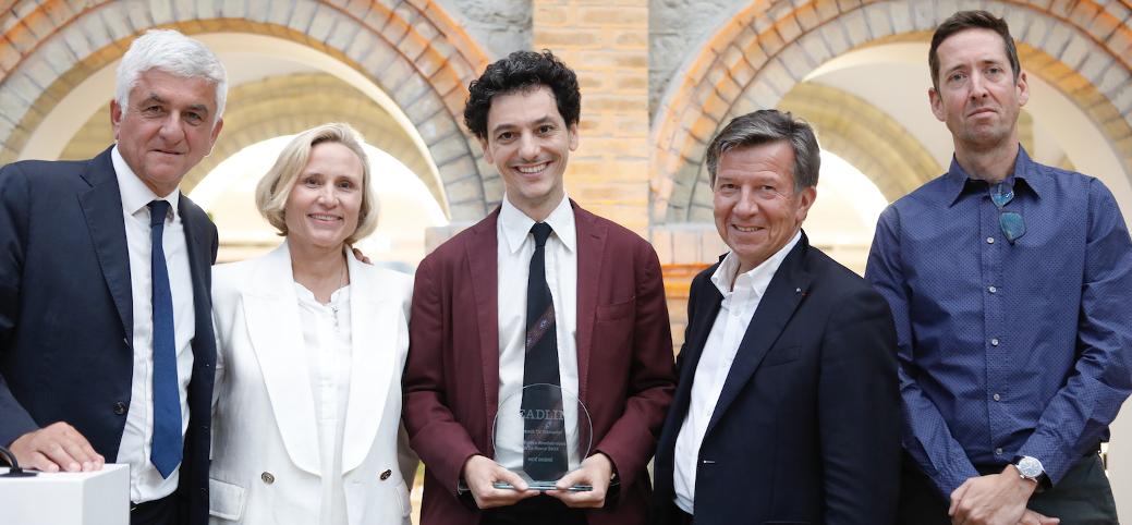 Noé Debré, premier lauréat français du Deadline TV Disruptor Award remis lors des Rendez-vous d'Unifrance au Havre - © Agence Photomobile/Patrick Tohier Noé Debré, premier lauréat français du Deadline TV Disruptor Award remis lors des Rendez-vous d'Unifrance au Havre - © Agence Photomobile/Patrick Tohier