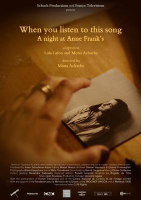 When you listen to this song, A Night at Anne Frank’s When you listen to this song, A Night at Anne Frank’s