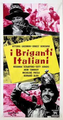 The Italian Brigands - Poster - Italie The Italian Brigands - Poster - Italie