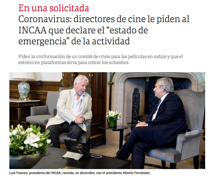 Revista de prensa – Marzo del 2020 Revista de prensa – Marzo del 2020