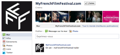 MyFrenchFilmFestival.com 2012 : Des fans, des jeux, des voyages