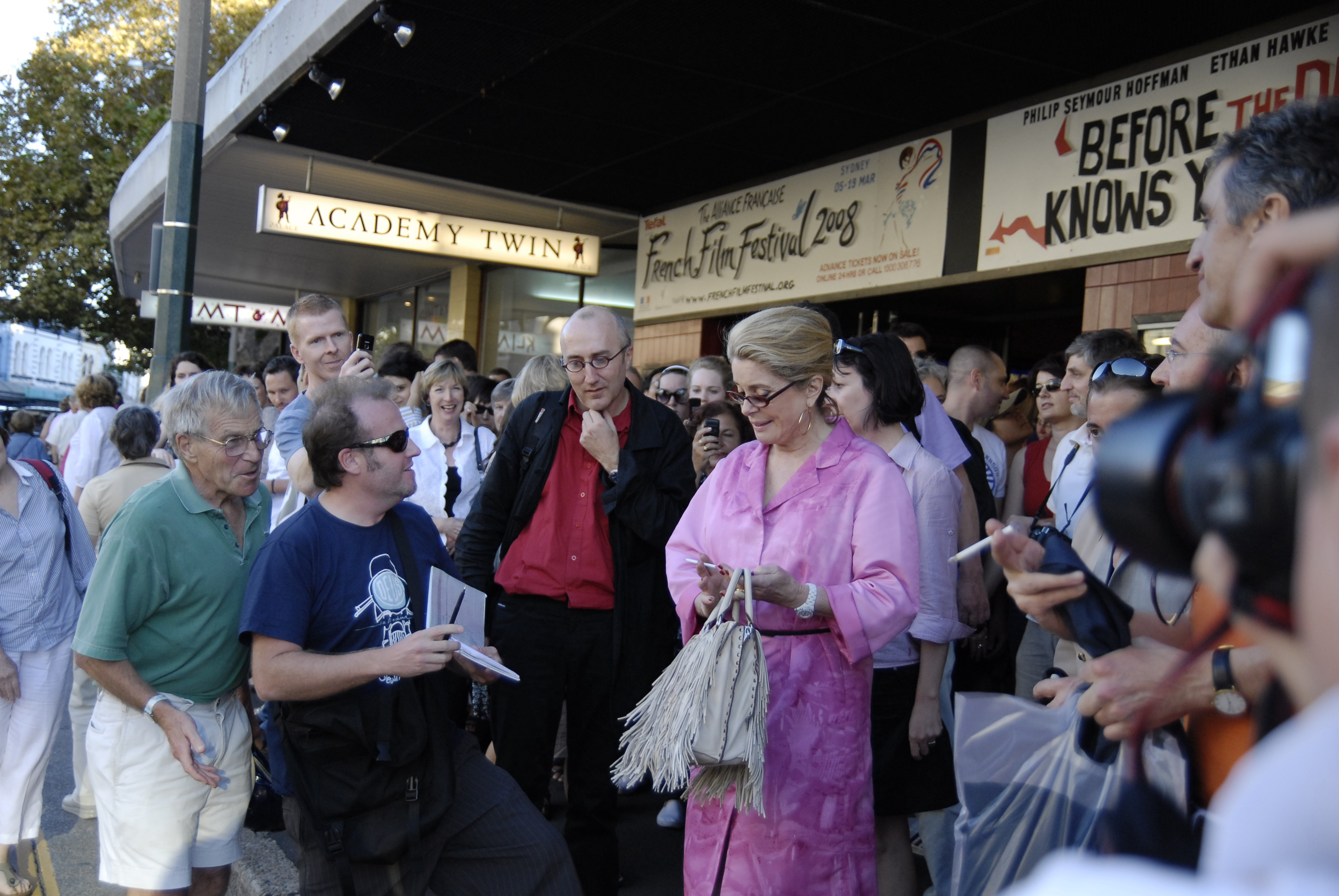 Catherine Deneuve en Australie Catherine Deneuve en Australie