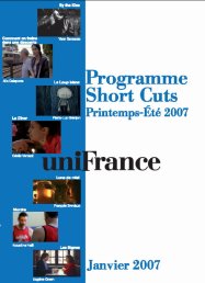 Short Cuts Printemps-Eté 2007 Short Cuts Printemps-Eté 2007