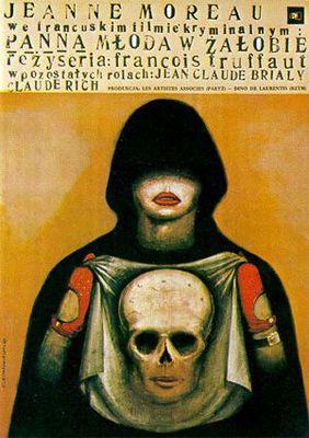 La Novia vestía de negro - Poster Pologne La Novia vestía de negro - Poster Pologne