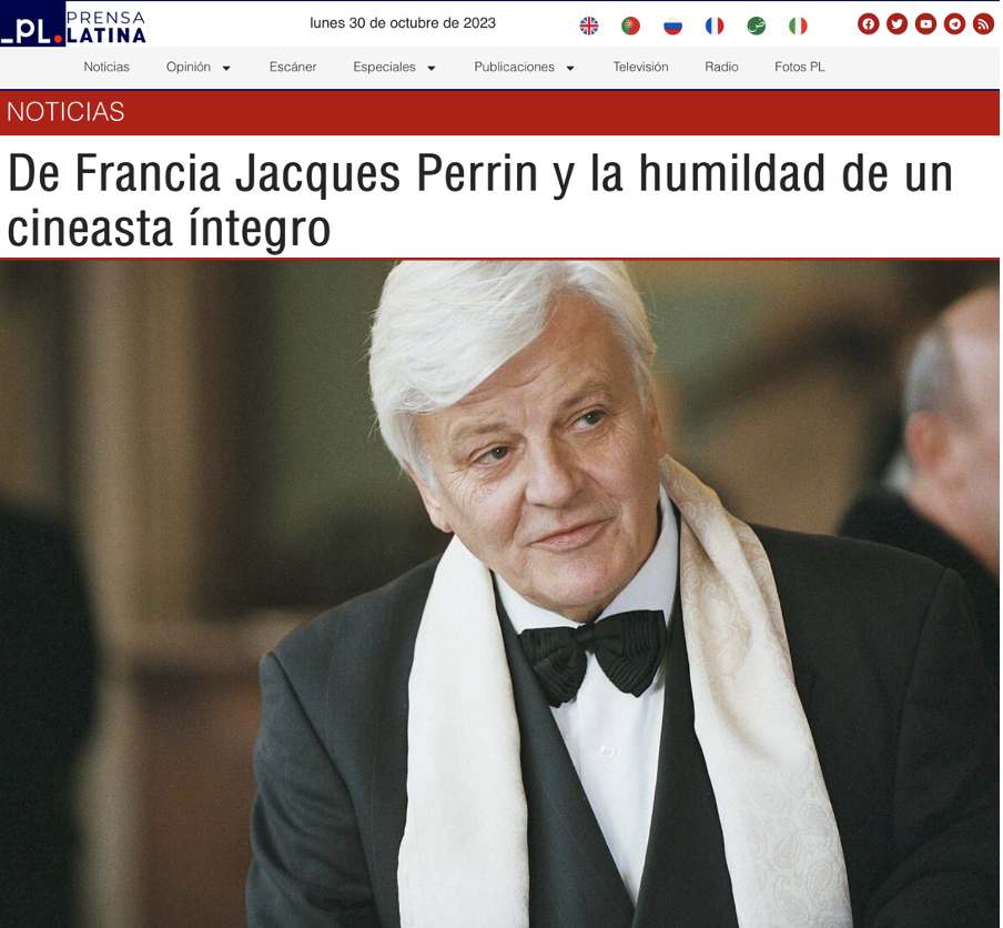 Revista de prensa internacional - Octubre del 2023 Revista de prensa internacional - Octubre del 2023