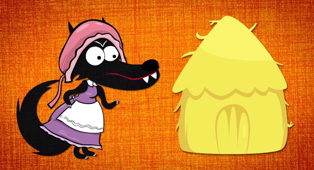 Je suis... un loup ! Je suis... un loup !