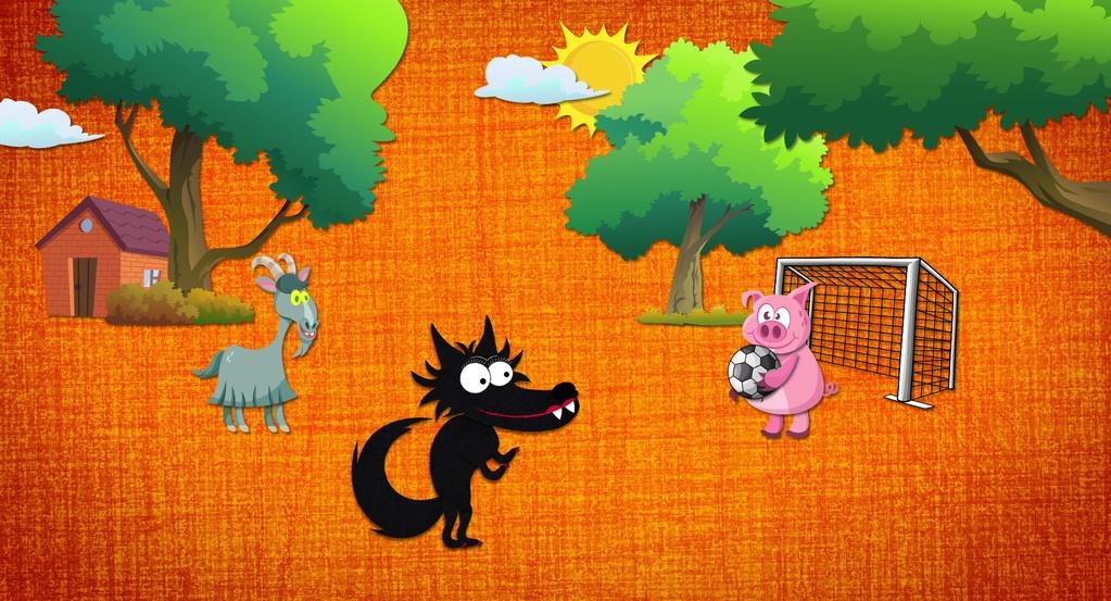 Je suis... un loup ! Je suis... un loup !