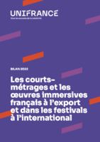 2022 results of French short films and immersive works on the export market and in international film festivals