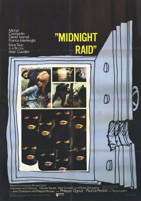 Pillaged / Midnight Raid - Affiche américaine Pillaged / Midnight Raid - Affiche américaine