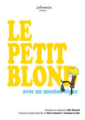 The Little Blond Boy With a White Sheep The Little Blond Boy With a White Sheep