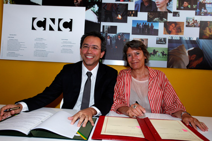 Acuerdos internacionales firmados durante el festival de Cannes 2010 - © Cnc Acuerdos internacionales firmados durante el festival de Cannes 2010 - © Cnc