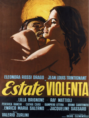 Eté violent - Poster Italie Eté violent - Poster Italie