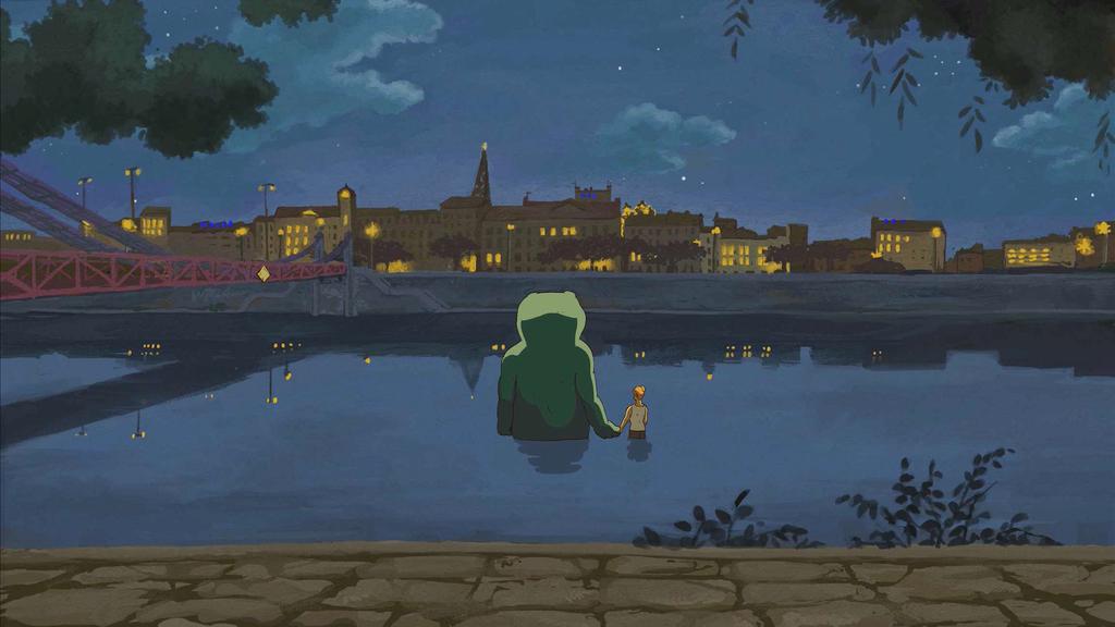 Sur un nénuphar Sur un nénuphar