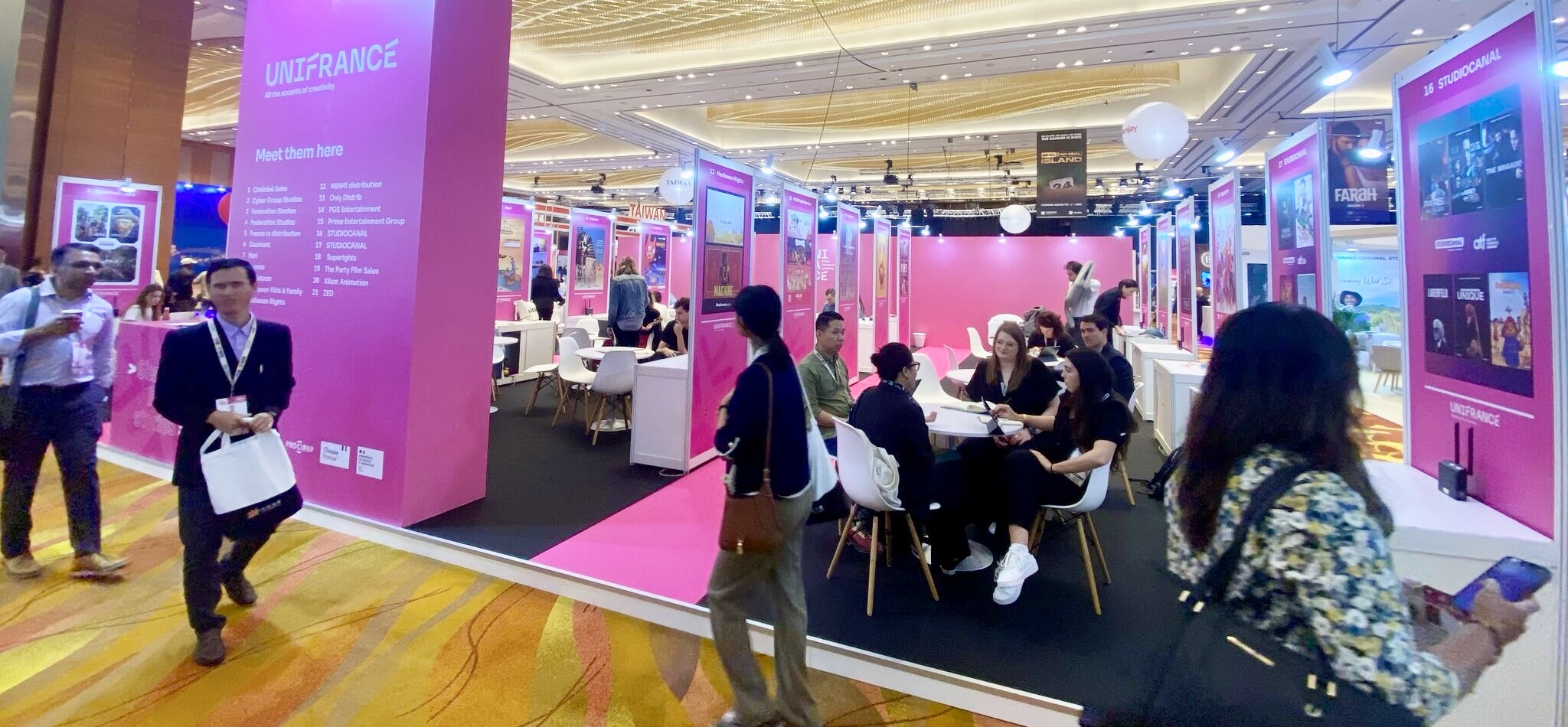 La délégation française à l’Asia TV Forum & Market avec Unifrance La délégation française à l’Asia TV Forum & Market avec Unifrance