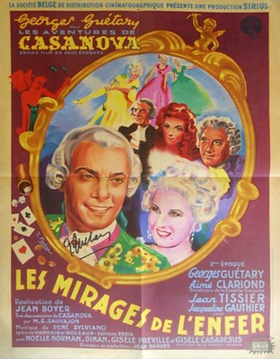 Loves of Casanova - Part Two - Poster Belgique Loves of Casanova - Part Two - Poster Belgique