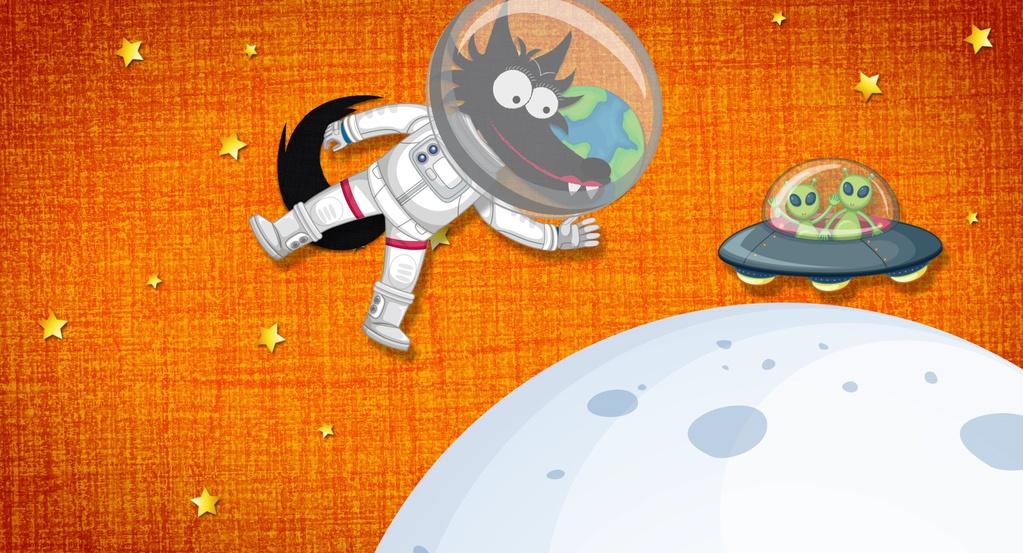 Je suis... un loup ! Je suis... un loup !